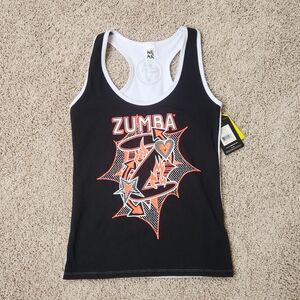 Zumba Hero Racerback Tank Top Size M